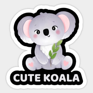 Cute koala Sticker